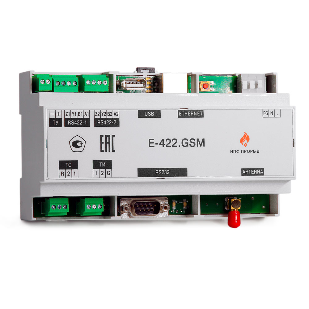 Контроллер терминальный E‑422.GSM вид 3/4